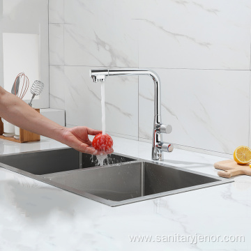 Double handle filter water purifier Kitchen Faucet